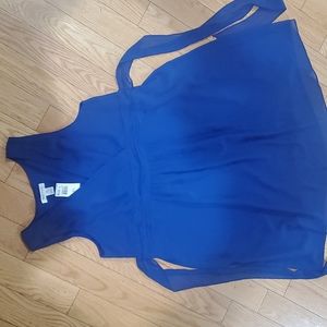 Brand new blue maternity dress